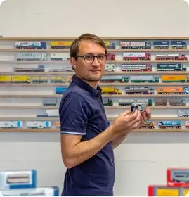 Foto von Marco Reck mit Truck