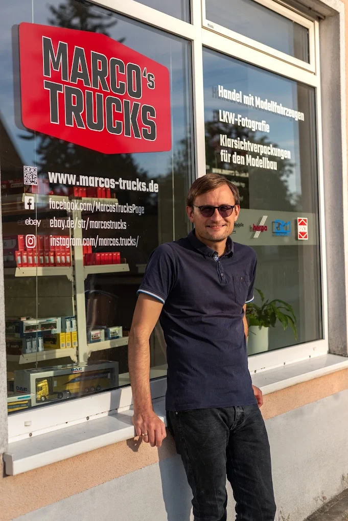Foto von Marco Reck, CEO von Marco's Trucks